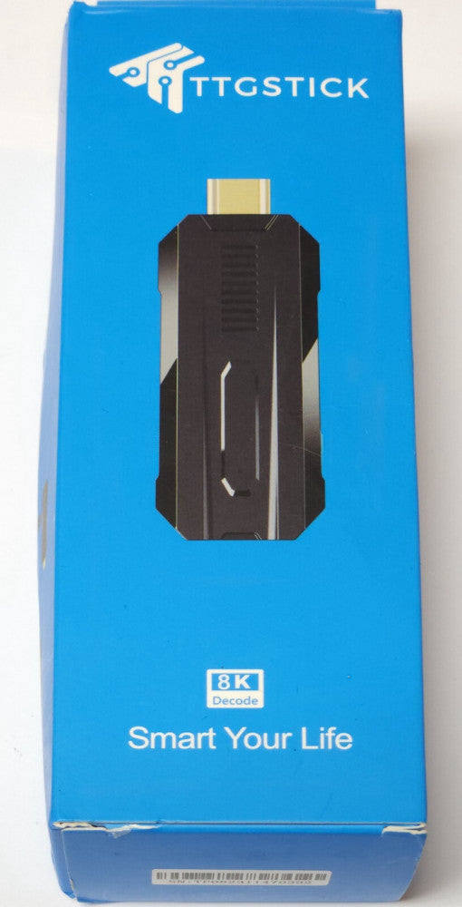 TTGSTICK 8K Decode  TV Stick Streaming Device TTG STREAMZ WiFi6 Google YouTube