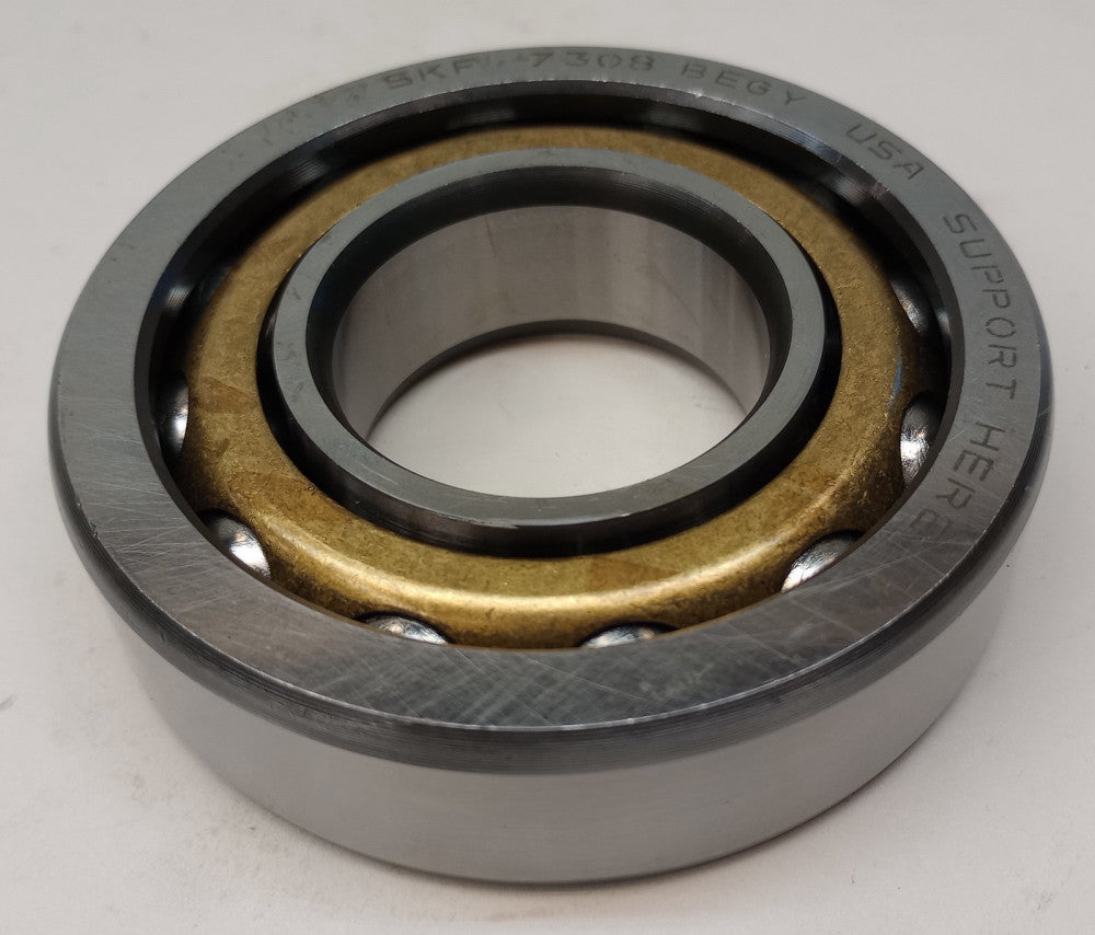 SKF 7308 BEGY Angular Contact Ball Bearing 40mm ID X 90mm OD X 23mm W 7308BEGY