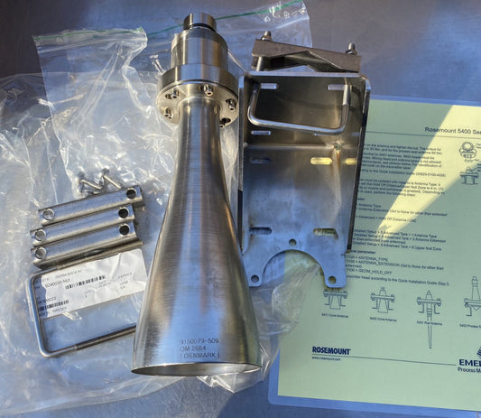 ROSEMOUNT 5402NN0NA4SPVBR 5402 Cone Antenna with Flange New 