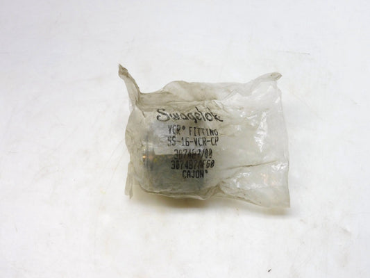 SWAGELOK SS-16-VCR-CP STAINLESS STEEL VCR FITTING CAP 1"