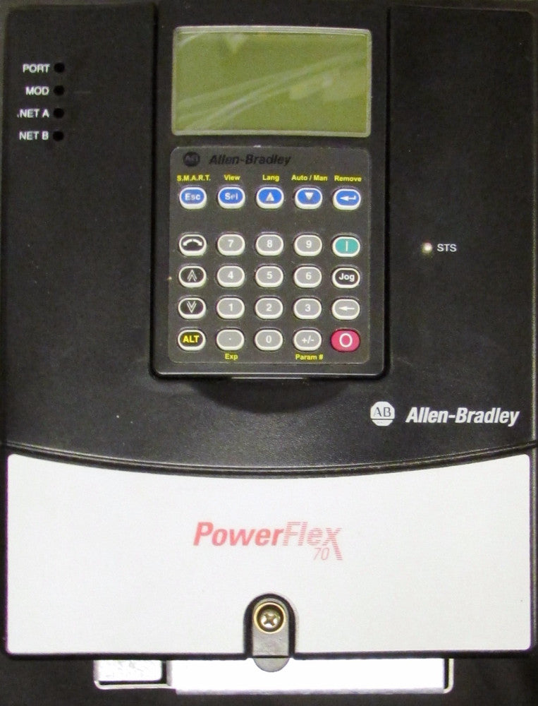 ALLEN BRADLEY 20AB4P2A3AYNANNN .75-1HP 180-264V Power Flex 70 Drive