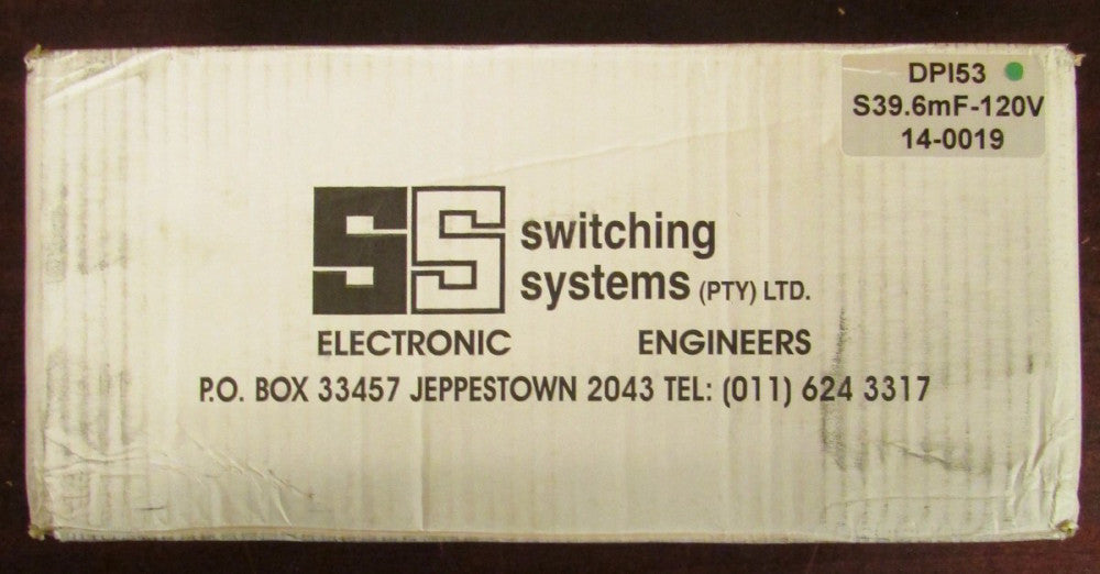 SS ELECTRONIC DPI53 Voltge Dip Proofing Inverter S39 6MF 120V 14-0019