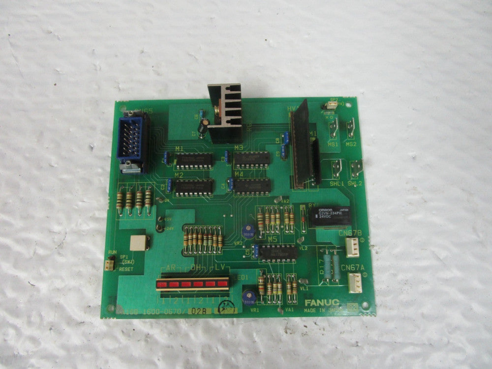Fanuc Laser Sensing Circuit Board A16B-1600-0670/02B