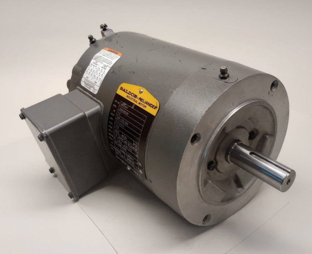 Baldor VM3554T Used Electric Motor 35A03W206 3ph 1.5hp 208-230/460V 60hz 1725rpm