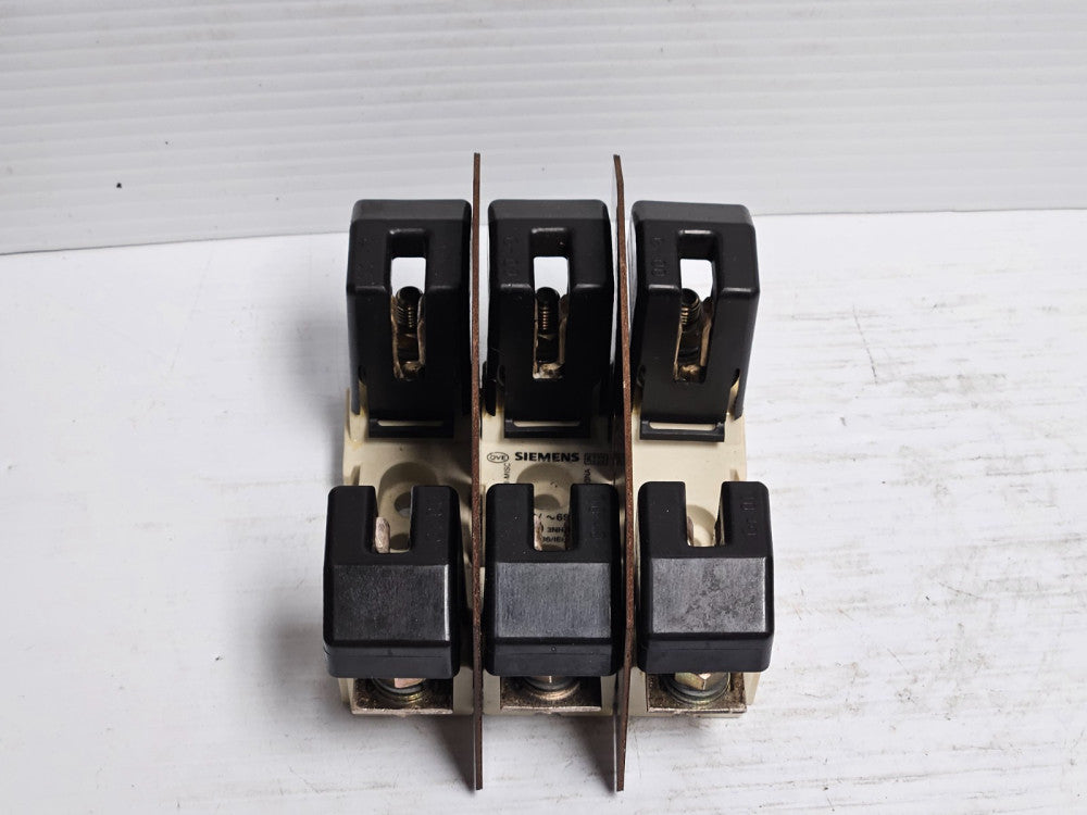 Siemens Fuse Block Gr.00 3NH4 030 160 A Amp 690V 3P 3 Pole Size Sz 00/3NA