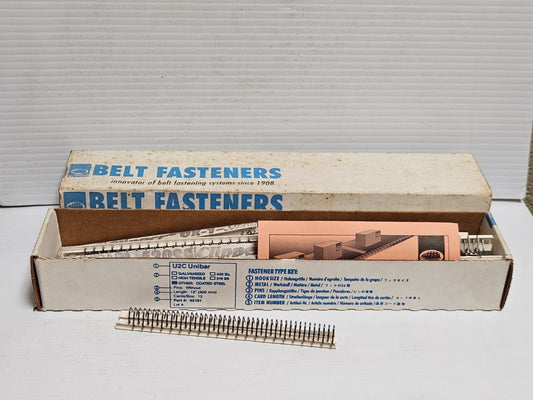 NEW LOT OF 19 CLIPPER 430 SS CONVEYOR BELT LACER HOOK FASTENER 01178 UX1S6 6"