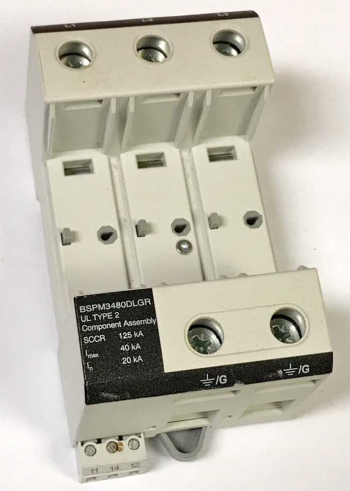 COOPER BUSSMANN BSPM3480DLGR SCCR SPD Surge Protective Device Base Module Assem 