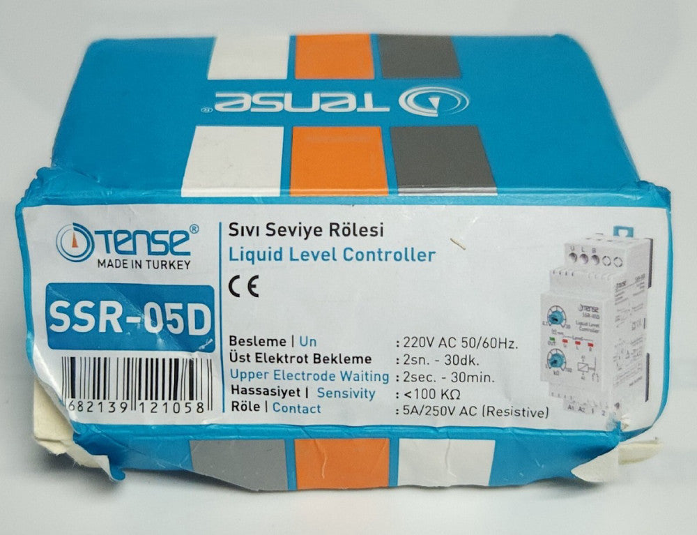 TENSE SSR 05D Liquid Level Controller 220 VAC Microcontroller 100 K ohm