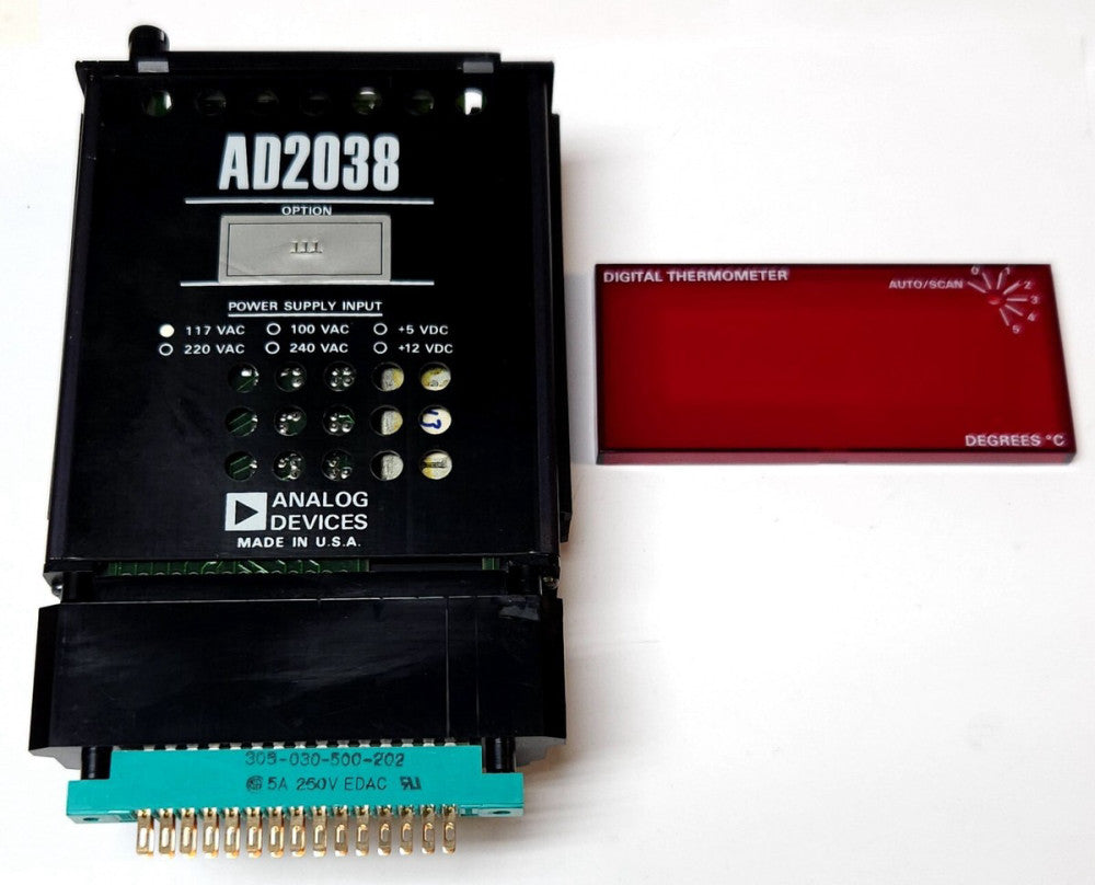 AD ANALOG DEVICES AD2038 OPTION 111 Digital Thermometer Temperature Controller