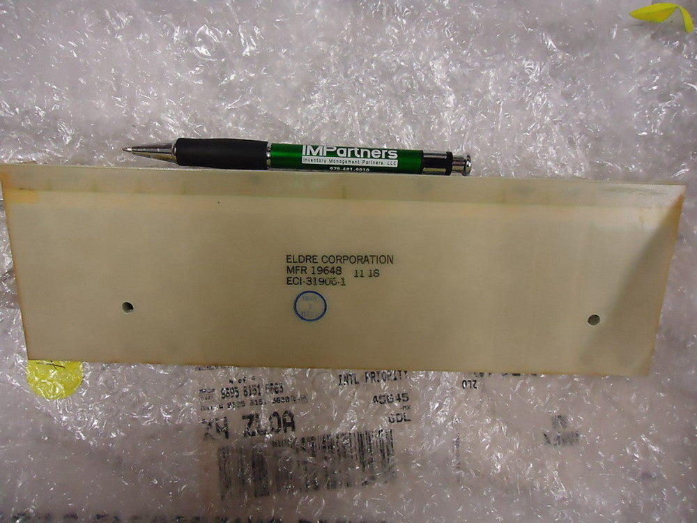 Eldre 31906-1 Rail Terminal Busbar. Brand New!