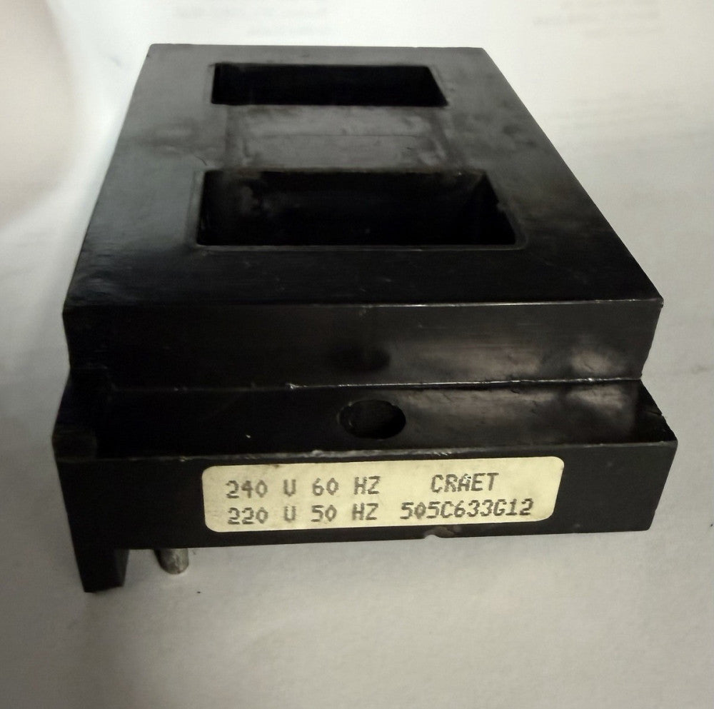 CUTLER HAMMER WESTINGHOUSE 505C633G1 A200 Size 3 Size 4 MODEL J 220 240 VAC Coil