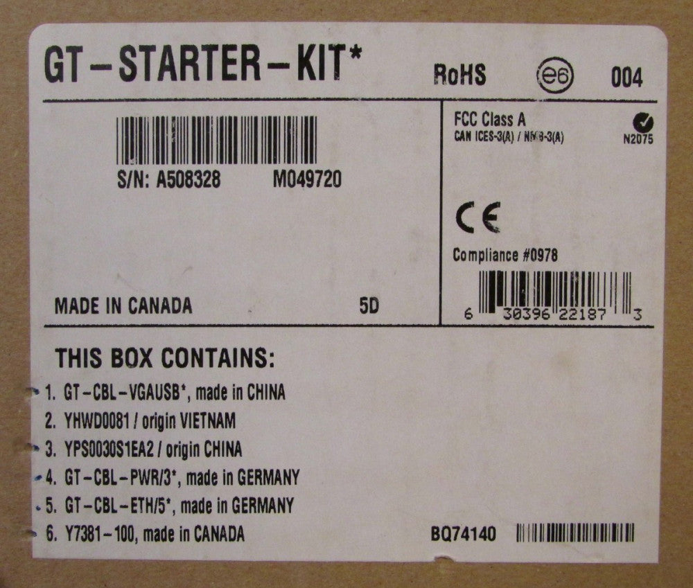 IRIS GT STARTER KIT IRIS CAMERA KIT Y7381-100 M049720 