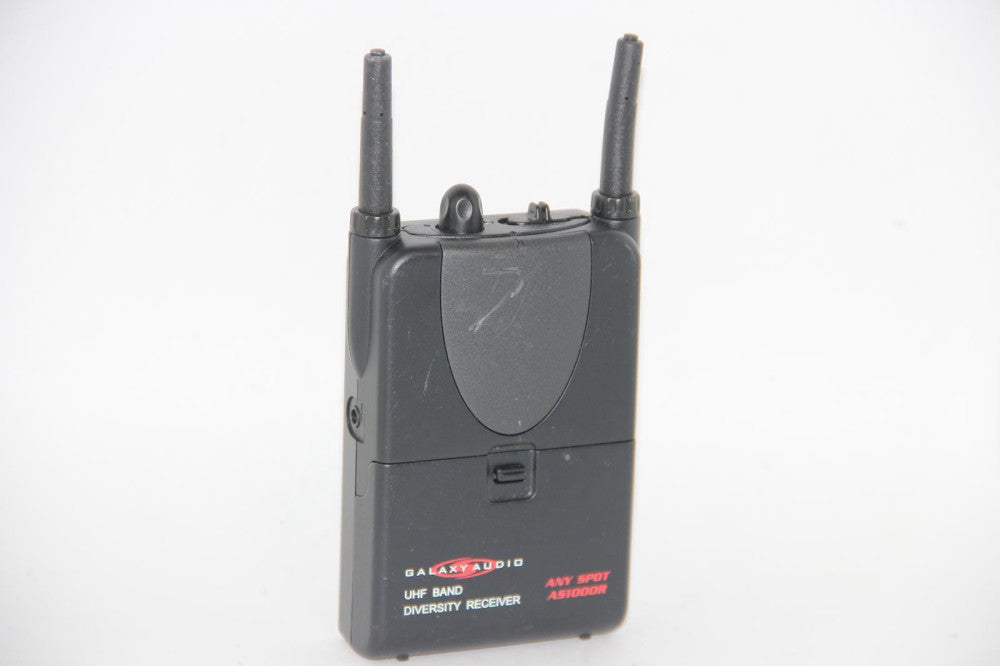 GALAXY AUDIO AS1000R 682-698MHz UHF Band Wireless Audio Receiver