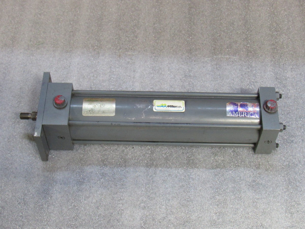Miller A61B2B Pnuematic Cylinder 250PSI 10"Stroke 2-1/2"Bore 5/8"Rod Dia New