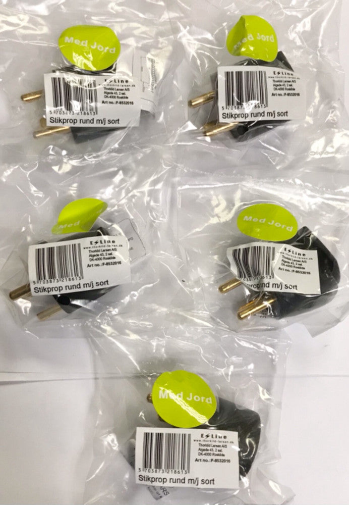 LOT OF (5) E LINE DKP 504 Intertek 16/250 Plug 2300W-3680W 10-16AM Power Adapter