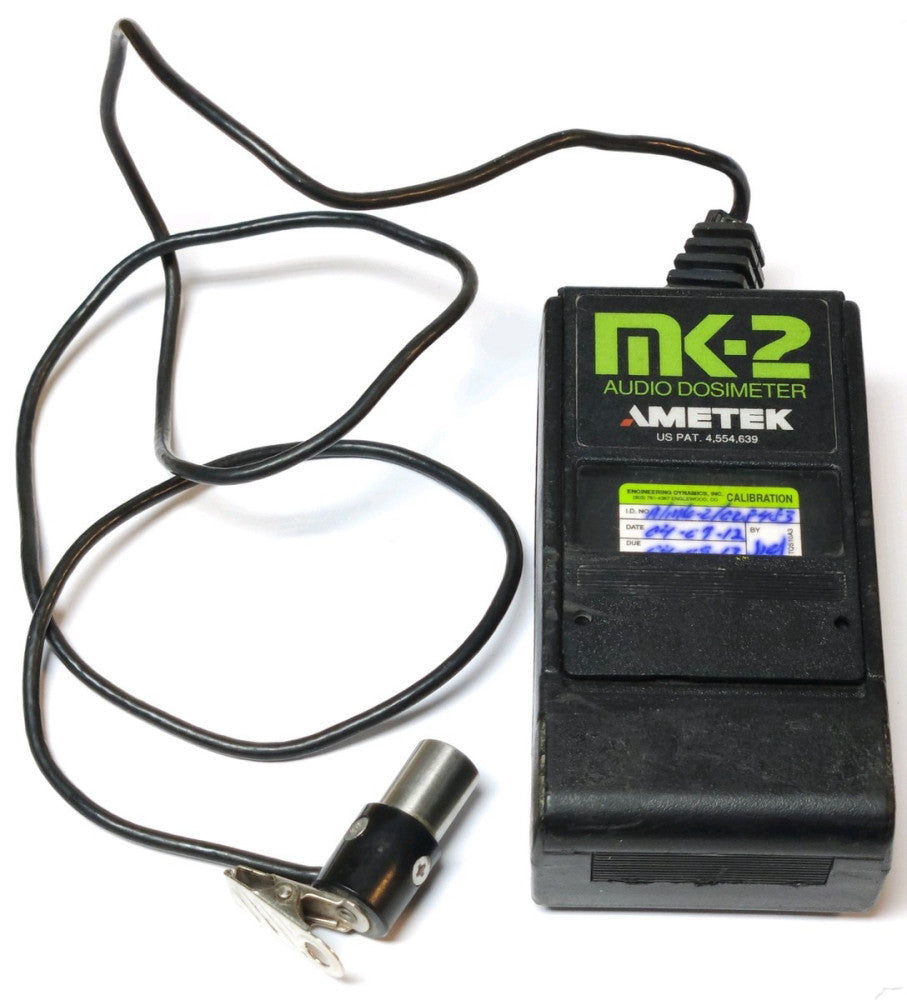 AMETEK MK-2 AUDIO DOSIMETER Decibel Noise Sound Monitor DUPONT