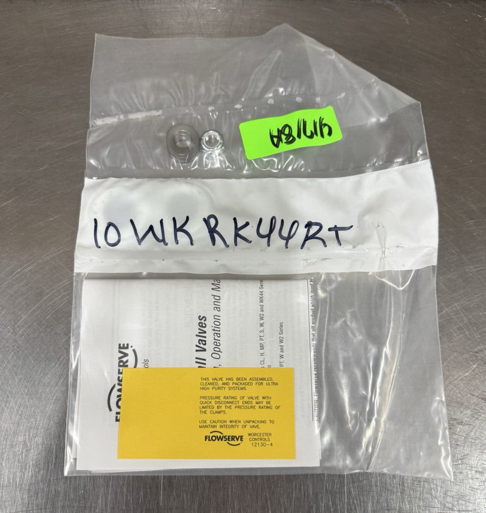 FlowServe 10WK RK44 RT - 1" Miser Ball Valve Rebuild Kit - New 10WKRK44RT