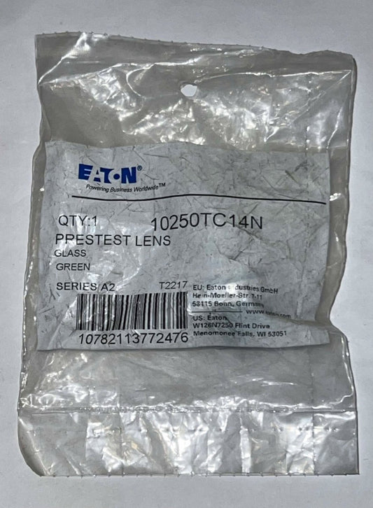 EATON CUTLER HAMMER 10250TC14N Pretest Lens GLASS GREEN