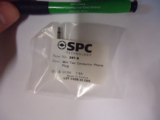 SPC Technology 307-B 3.5mm Mono Two Conductor Phone Plug. Brand New! 10 Pieces!