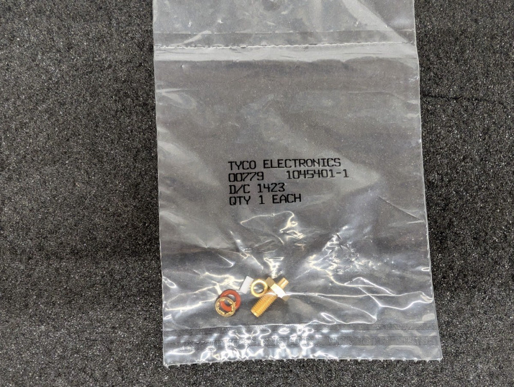 New, AMP/Tyco, 1045401-1, CONN SSMA JACK STR 50 OHM SOLDER
