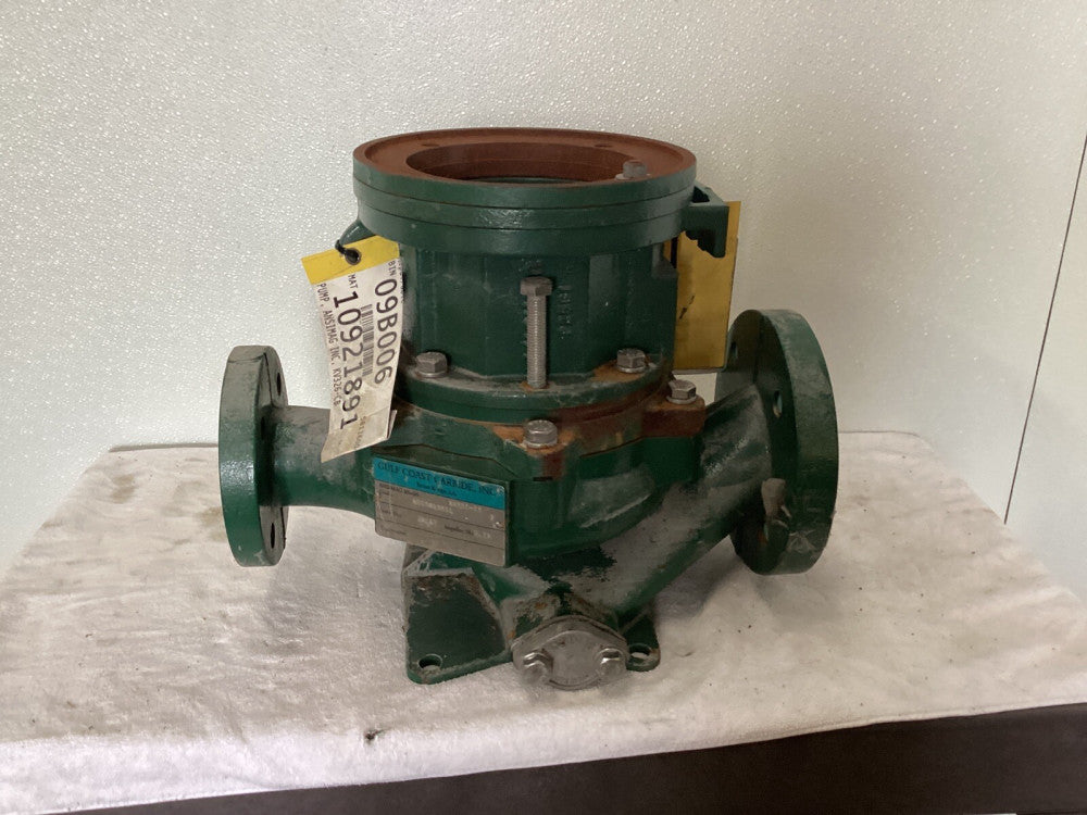 Ansimag KV326-CB. KV Series Vertical Sealless Magnetic Drive Plastic Lined Pump 