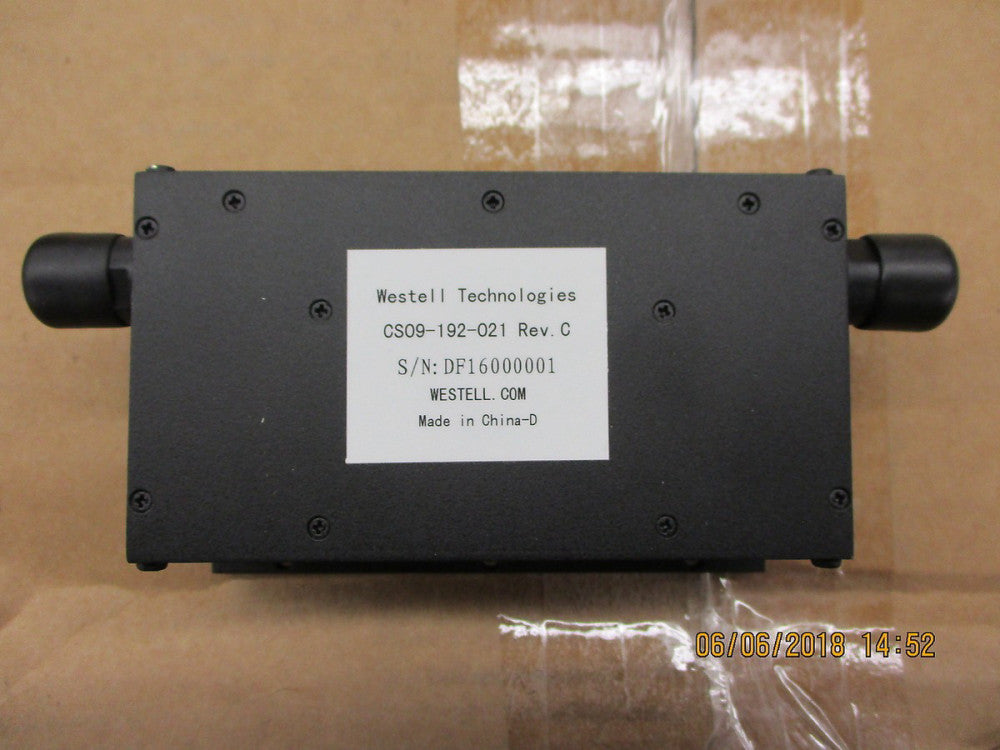 CS09-192-021 Westell Tunable PCS Notch Filter, variable bandwidth BRAND NEW!