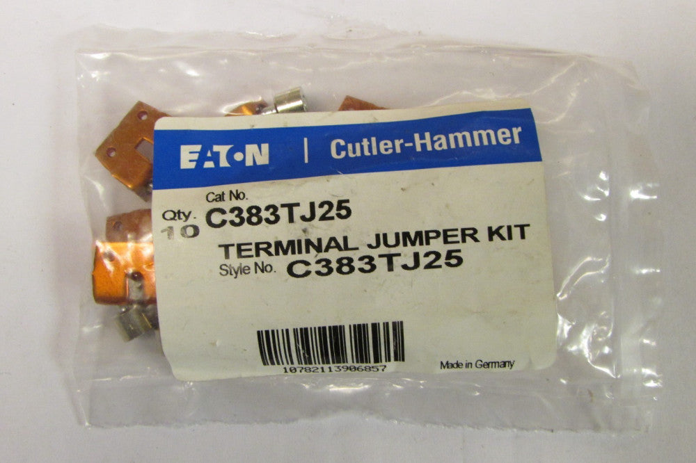 (Package of 10) EATON CUTLER HAMMER Terminal Jumper Kit 10 Pieces C383TJ25