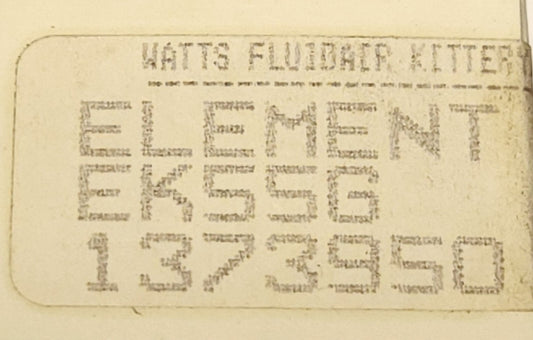 WATTS Fluidair EK55G QUBE 55 Filter Element 1373950 5 Micron
