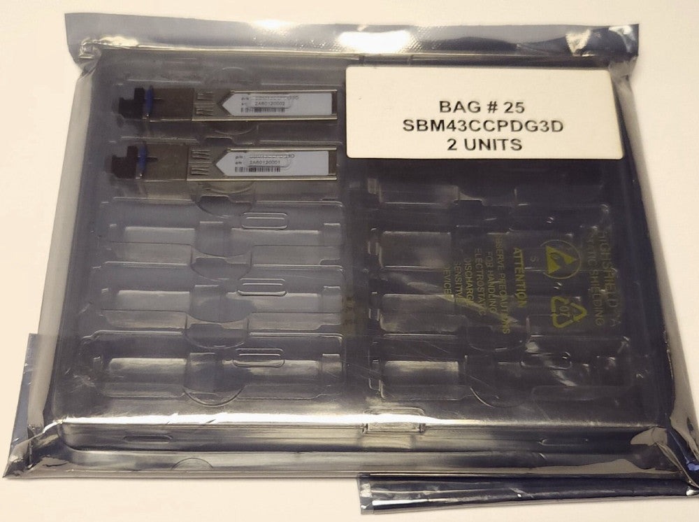 LOT OF 2 HILINK GPON OLT SBM43CCPDG3D Single Fiber Transceiver Module