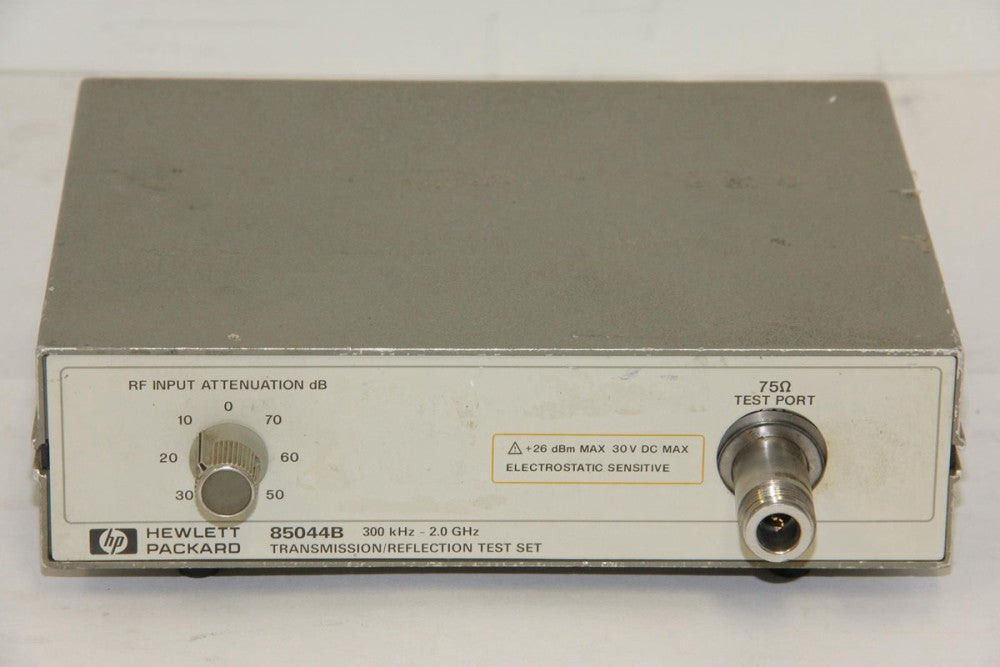 HP HEWLETT PACKARD 85044B 300kHz-2.0GHz Transmission Refllection Test Set