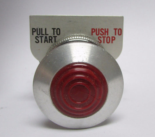 REES 40053 000 P-P R-5B RED Momentary Emergency Stop Push Button 40053-000