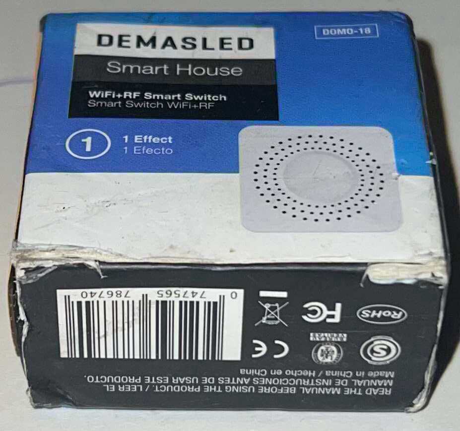 DEMASLED DOMO 18 Smart House WIFI RF Smart Switch