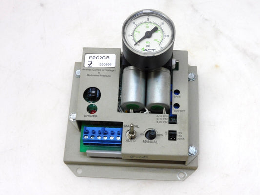 ACT EPC2GB ANALOG PRESSURE CONTROLLER 0-30PSI