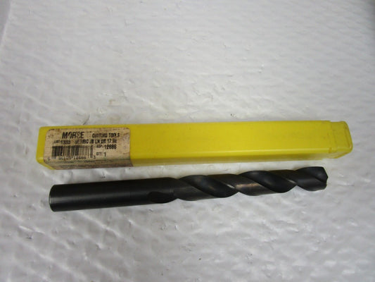 NEW MORSE 17mm METRIC JOBBER LENGTH DRILL BIT 12888 SER 1333