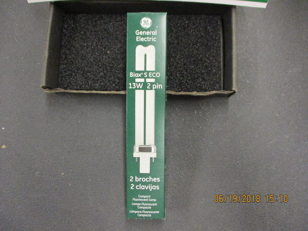 97569 GE Lighting 13 Watt - 2 Pin GX23 Base - 3500K - CFL BRAND NEW! LOT OF 10