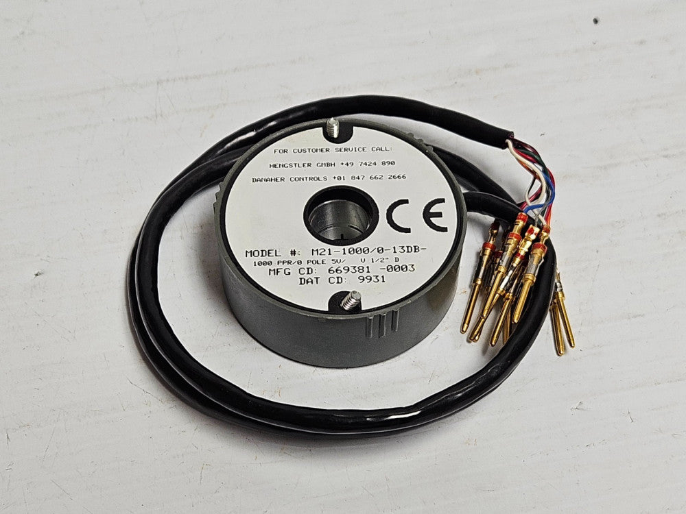 HENGSTLER INCREMENTAL ENCODER M21-1000/0-13DB M211000013DB - USED