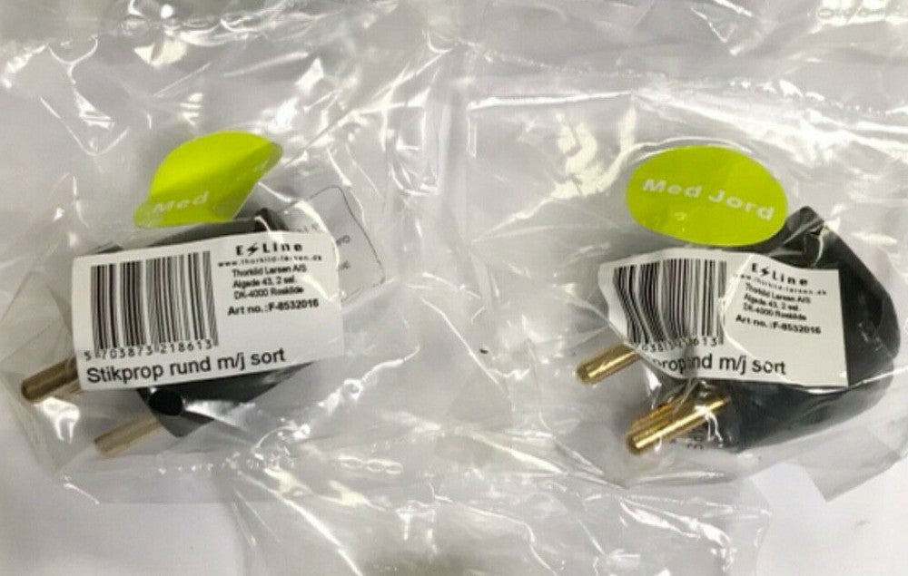 LOT OF (2) E LINE DKP 504 Intertek 16/250 Plug 2300W-3680W 10-16AM Power Adapter
