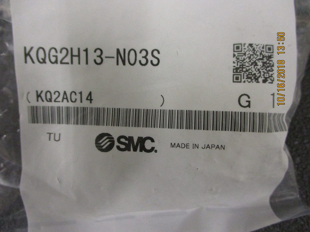 KQG2H13-N03S SMC Tube X MNPT Male Adapter BRAND NEW! LOT OF 2