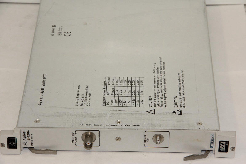 AGILENT J1426A 2MHz MTS Clock Module for SpectralBer 10G Systems