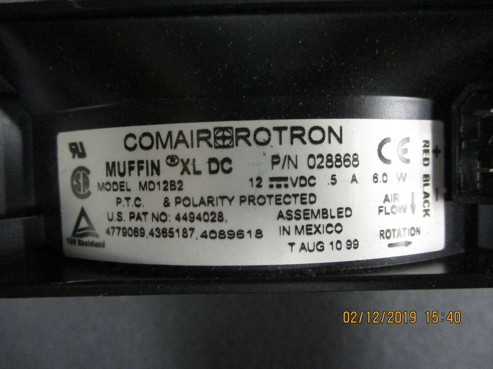MD12B2 Comair Rotron MUFFIN XL DC FAN BRAND NEW!