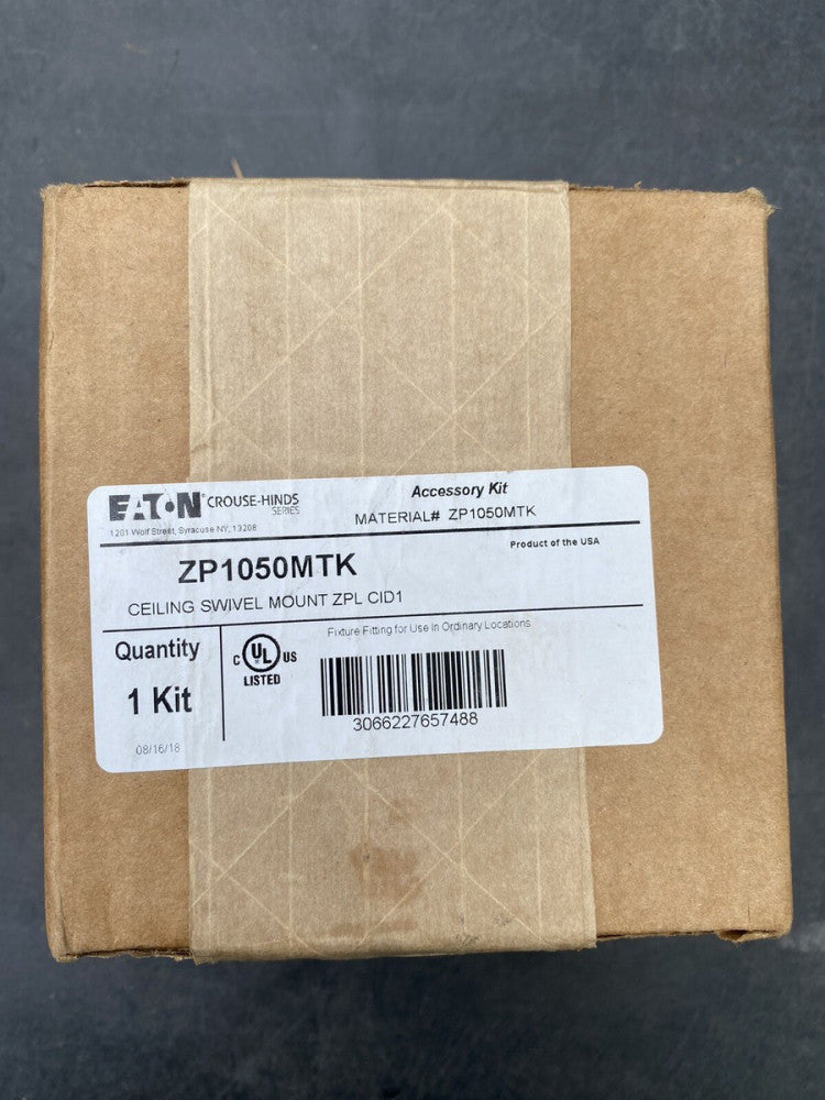 New Eaton Crouse Hinds ZP1050MTK Ceiling Swivel Mount ZPL CID1 Accessory Kit