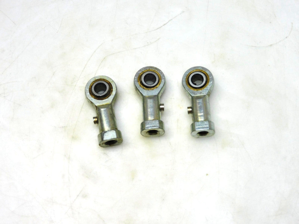 HIRSCHMANN SF6 6MM SPHERICAL ROD END BEARING M6-1.0 RIGHT HAND THREADS LOT OF 3