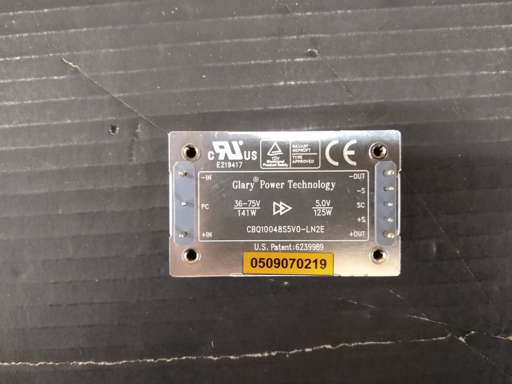 New, Glary Power, CBQ10048S5V0-LN2E, 36-75VDC/5VDC 25A/125W QUARTER-BRICK
