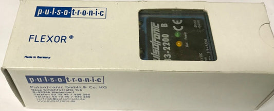 PULSTRONIC 9883 2200 FLEXOR Proximity Switch Sensor