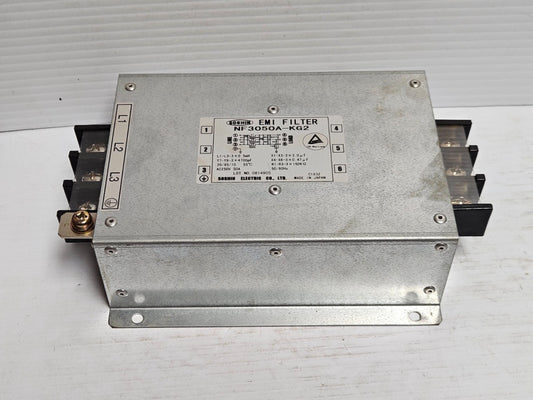 Soshin EMI Filter NF3050A-KG2 50 A Amp 250Vac - Used