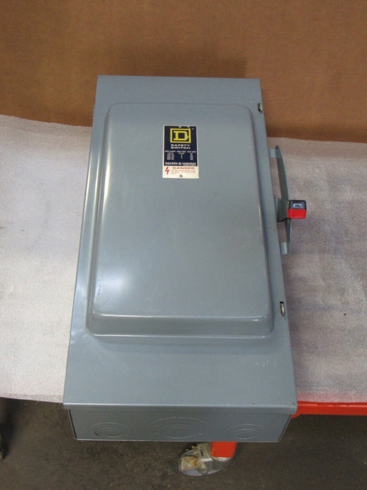 Square D HU-364 Non-Fusible Safety Switch Ser E1 200 A Amp 600Vac 200Vdc 3Ph