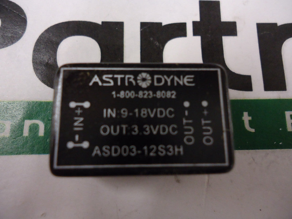 ASD03-12S3H Astrodyne 3 Watt DC/DC Converter Brand New!