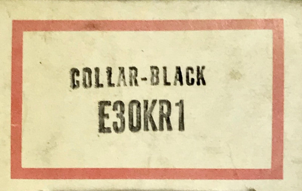 EATON CUTLER HAMMER E30KR1 Black Collar Assembly For E30 Pushbutton