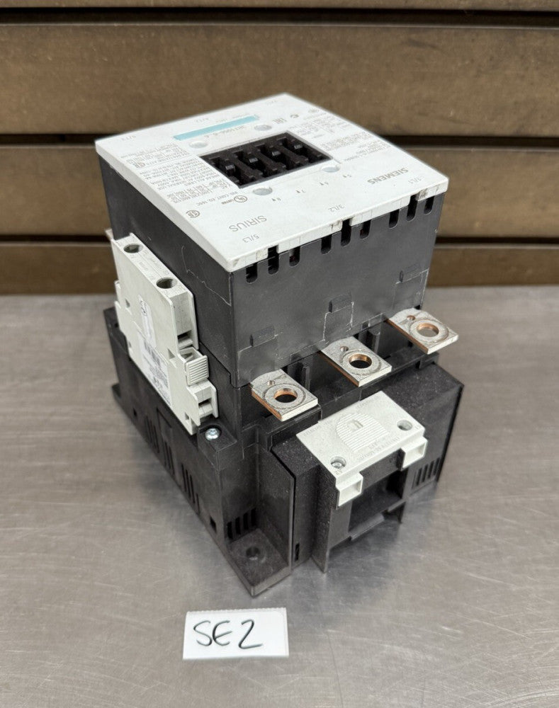 Siemens Sirius 3RT1056-6AF36 Contactor AC-3 185 A , 400 V AC - Used