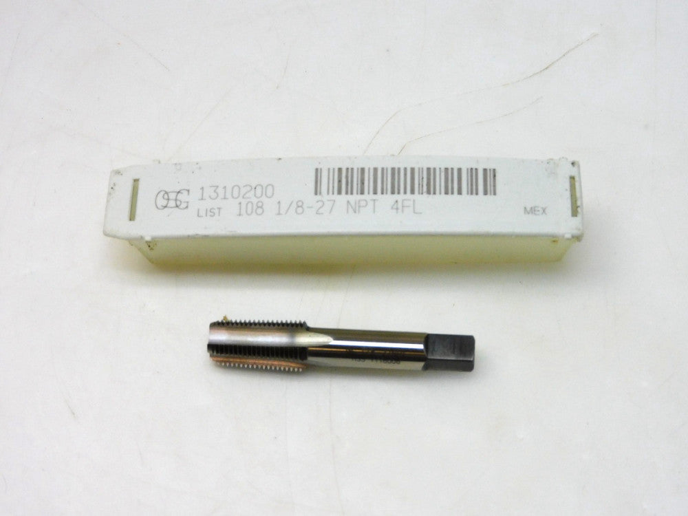 OSG 1310200 108 1/8-27 NPT 4FL HSS PIPE TAP